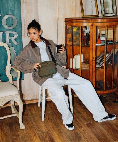 ムラサキスポーツ（ムラサキスポーツ）の「DEAR LAUREL/ディアローレル ショルダーバッグ DISTRICT SHOULDER DL25F10103（ショルダーバッグ・メンズ・ブラック/カーキ/ベージュ・FREE）」の4枚目の写真