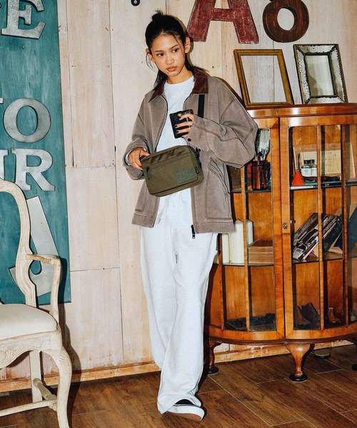 ムラサキスポーツ（ムラサキスポーツ）の「DEAR LAUREL/ディアローレル ショルダーバッグ DISTRICT SHOULDER DL25F10103（ショルダーバッグ・メンズ・ブラック/カーキ/ベージュ・FREE）」の5枚目の写真