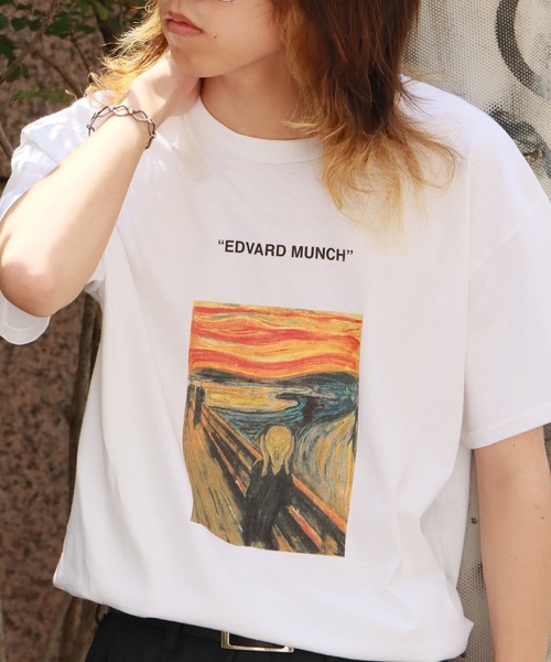 ROOPTOKYO（ループトウキョウ）の「ART TEE Tシャツ（Tシャツ/カットソー・メンズ・ホワイト系/ホワイト・XL/L/M/S）」の2枚目の写真
