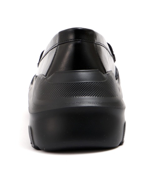 【AKIKOAOKI】Regulated Gravity-faux leather BK×BK（合皮） AKIKOAOKI】Regulated Gravity-faux leather BK×BK（合皮