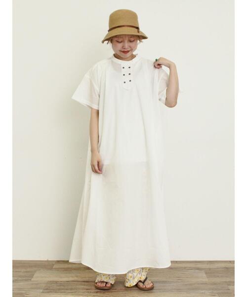Samansa Mos2（サマンサ モスモス）の「◎【S/Mサイズ】ダブルボタンワンピース（ワンピース・レディース・グリーン/ネイビー/オフホワイト/チャコールグレー・S/M）」の17枚目の写真