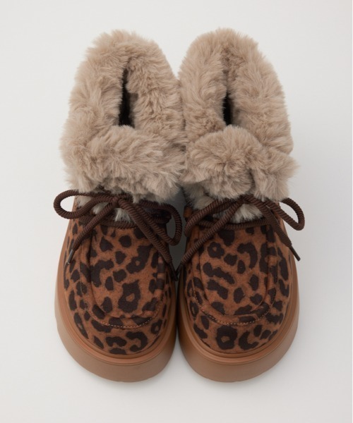 フェイクムートンショートブーツ（ブーツ）｜RODEO CROWNS WIDE BOWL