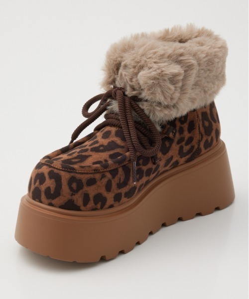 フェイクムートンショートブーツ（ブーツ）｜RODEO CROWNS WIDE BOWL