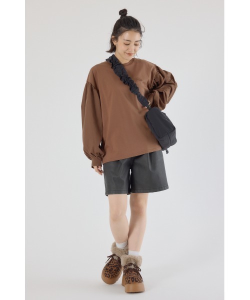 フェイクムートンショートブーツ（ブーツ）｜RODEO CROWNS WIDE BOWL