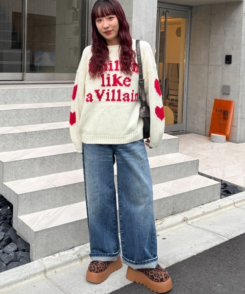 RODEO CROWNS WIDE BOWL（ロデオクラウンズワイドボウル）の「フェイクムートンショートブーツ（ブーツ・レディース・グレー/ブラウン系その他/ベージュ・LARGE/MEDIUM）」の21枚目の写真