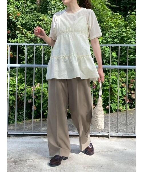 セール】ティアードキャミソール（チュニック）｜ehka sopo