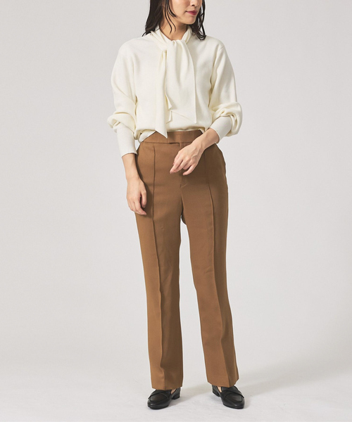 Au BANNISTER（オゥバニスター）の「撥水レザーローファー（ローファー・レディース・ダークブラウン/ブラック/グレイッシュベージュ/シルバー・36/37/38/39/35）」の6枚目の写真