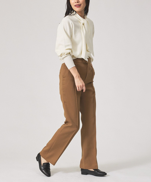 Au BANNISTER（オゥバニスター）の「撥水レザーローファー（ローファー・レディース・ダークブラウン/ブラック/グレイッシュベージュ/シルバー・36/37/38/39/35）」の7枚目の写真