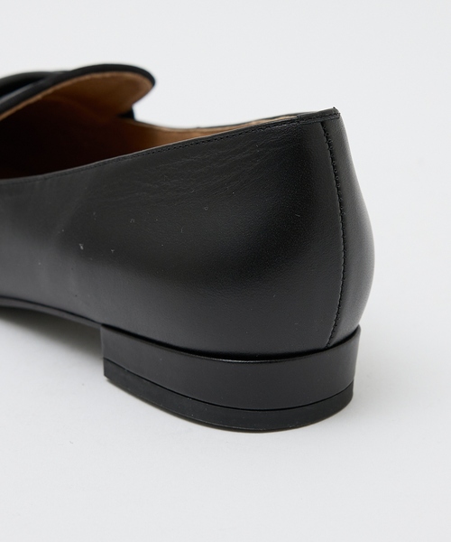 Au BANNISTER（オゥバニスター）の「撥水レザーローファー（ローファー・レディース・ダークブラウン/ブラック/グレイッシュベージュ/シルバー・36/37/38/39/35）」の12枚目の写真