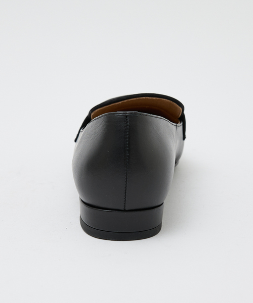 Au BANNISTER（オゥバニスター）の「撥水レザーローファー（ローファー・レディース・ダークブラウン/ブラック/グレイッシュベージュ/シルバー・36/37/38/39/35）」の13枚目の写真