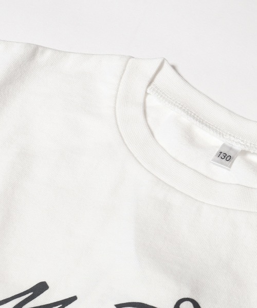 coca(coca)(コカ)の「キッズ 肩あきリボン長袖Tシャツ(Tシャツ/カットソー・キッズ・ホワイト/ライトグリーン・150/140/130/120)」の3枚目の写真