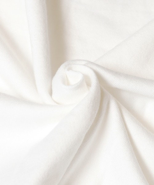 coca(coca)(コカ)の「キッズ 肩あきリボン長袖Tシャツ(Tシャツ/カットソー・キッズ・ホワイト/ライトグリーン・150/140/130/120)」の9枚目の写真