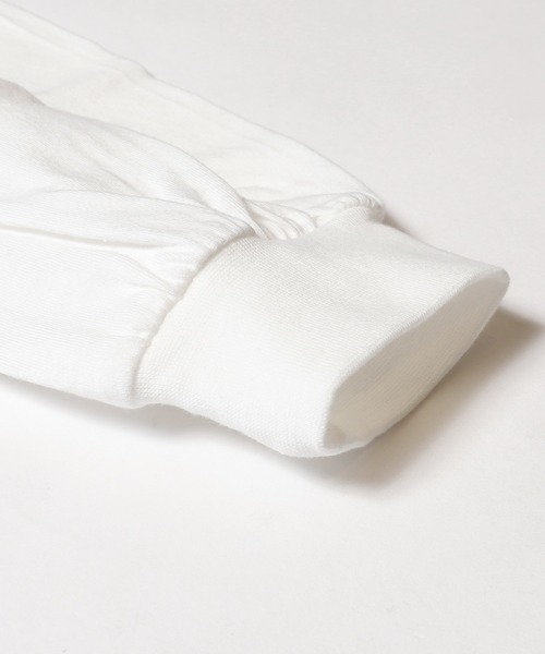 coca(coca)(コカ)の「キッズ 肩あきリボン長袖Tシャツ(Tシャツ/カットソー・キッズ・ホワイト/ライトグリーン・150/140/130/120)」の6枚目の写真