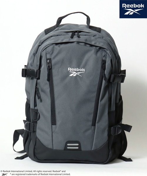 Reebok(リーボック)の「Reebok(リーボック)ワンポイント刺繍デイバック/バックパック/リュックサック メンズ レディース ユニセックス(バックパック/リュック・メンズ・アイボリー/ブラック/チャコールグレー・FREE)」の3枚目の写真
