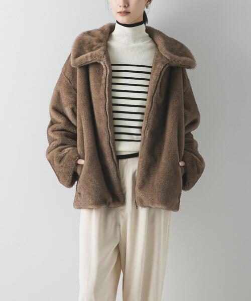 URBAN RESEARCH（アーバンリサーチ）の「ミンクライクファーブルゾン
