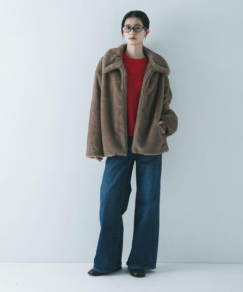 セール】ミンクライクファーブルゾン（ブルゾン）｜URBAN RESEARCH