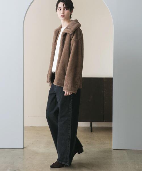 URBAN RESEARCH（アーバンリサーチ）の「ミンクライクファーブルゾン