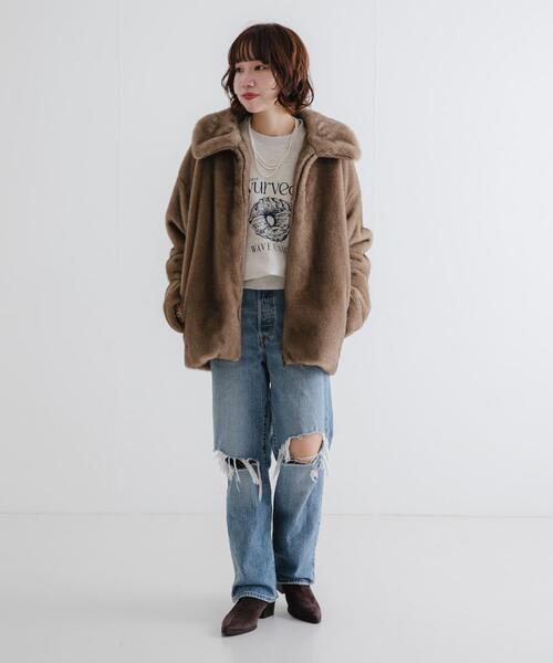 ミンクライクファーブルゾン（ブルゾン）｜URBAN RESEARCH（アーバン