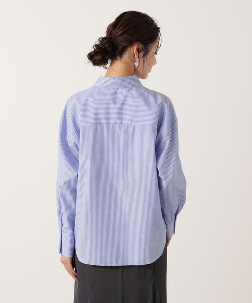 PROPORTION BODY DRESSING（プロポーションボディドレッシング）の「＜ウォッシャブル＞ベーシックシャツ / 1215210908（シャツ/ブラウス・レディース・ブルー系その他/ダークネイビー/ブルー・FREE）」の20枚目の写真