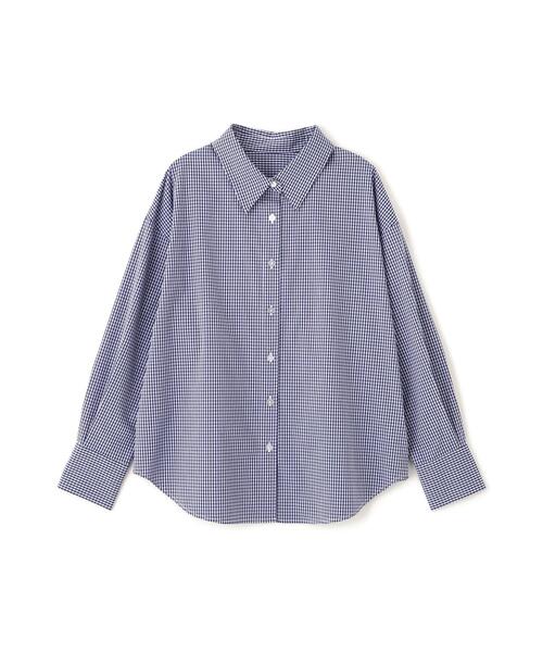 PROPORTION BODY DRESSING（プロポーションボディドレッシング）の「＜ウォッシャブル＞ベーシックシャツ / 1215210908（シャツ/ブラウス・レディース・ブルー系その他/ダークネイビー/ブルー・FREE）」の19枚目の写真