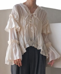 AKTE | ボリュームティアードブラウス(シャツ/ブラウス)