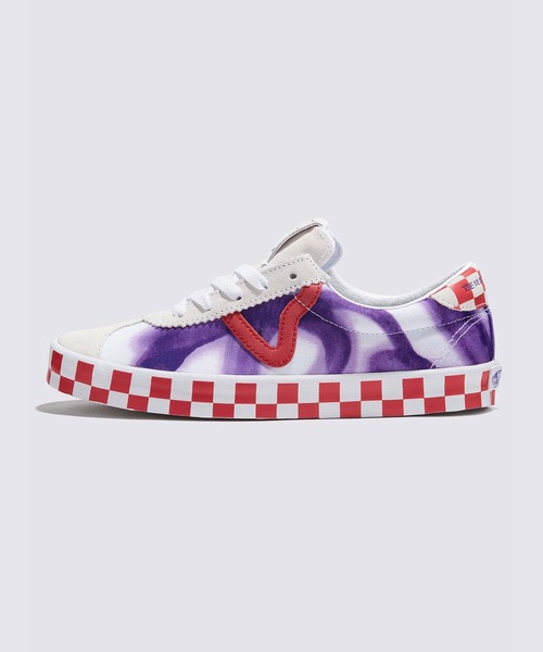 THE MUSEUM VISITOR スポーツロー / Sport Low TMV White/Purple VN000D09WHP1