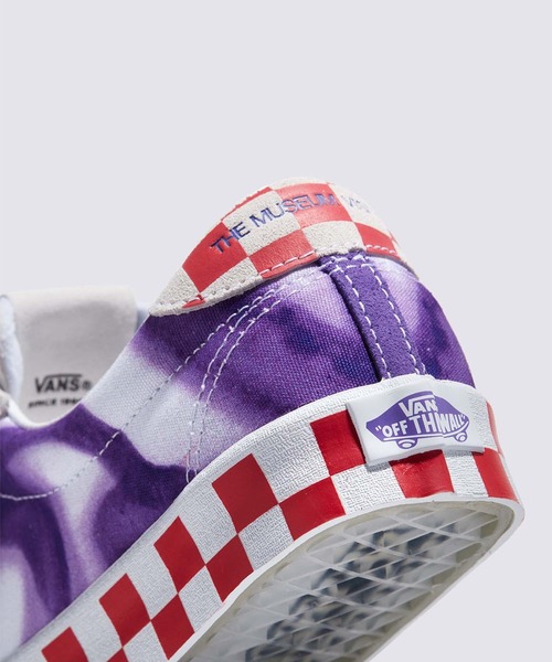 VANS(バンズ)の「THE MUSEUM VISITOR スポーツロー / Sport Low TMV White/Purple VN000D09WHP1(スニーカー・メンズ・パープル・11/4/6/10/9/8.5/9.5/6.5/5/7/7.5/5.5)」の5枚目の写真