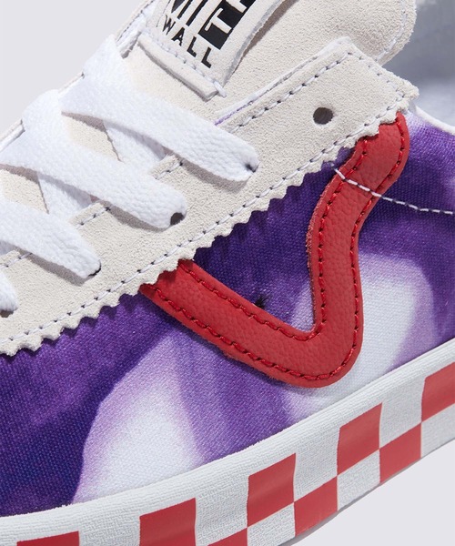 VANS(バンズ)の「THE MUSEUM VISITOR スポーツロー / Sport Low TMV White/Purple VN000D09WHP1(スニーカー・メンズ・パープル・11/4/6/10/9/8.5/9.5/6.5/5/7/7.5/5.5)」の7枚目の写真