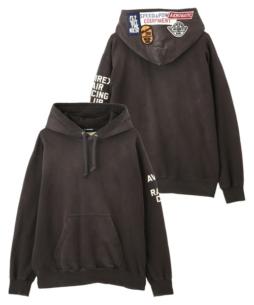 A.A.R.C》PATCHED SWEAT HOODIE / パッチド スウェット フーディー