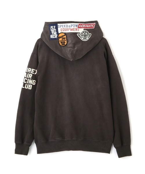 A.A.R.C》PATCHED SWEAT HOODIE / パッチド スウェット フーディー