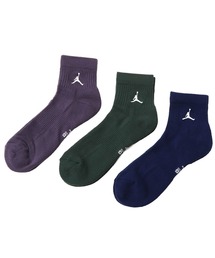 JORDAN BRAND(ジョーダンブランド)のJORDAN BRAND U J ED CUSH POLY ANKLE 3PR 144 / ジョーダン ブランド ジョーダン ED CUSH POLY アンクル ソックス 3PR 144 / NIKE【SP】(ソックス/靴下)