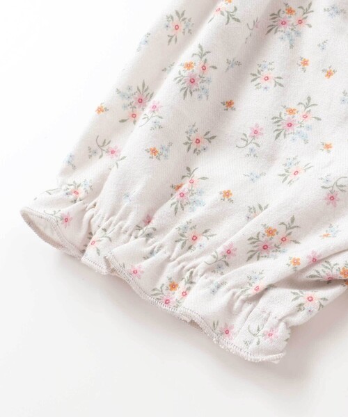 SLAP SLIP BABY(スラップスリップベビー)の「花柄無地コーデュロイ肩フリルリボンモチーフワンピース+ブルマセットアップベビー(70~80cm)(その他ベビーウェア・キッズ・ピンク/ホワイト系その他2・FREE)」の13枚目の写真