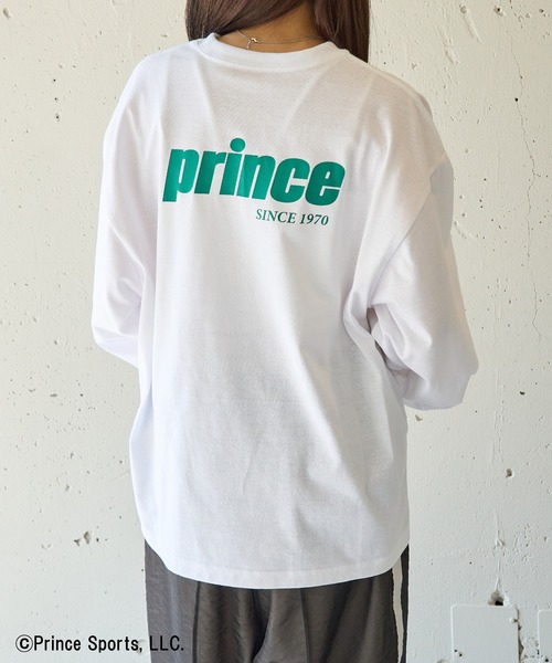 PRINCE（プリンス）の「【Prince】Prince Deuce Again Sleeve Tee（Tシャツ/カットソー・メンズ・ホワイト/グレー/ブラック/グリーン・L/M/XL/S/XS）」の7枚目の写真