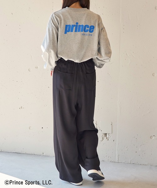 PRINCE（プリンス）の「【Prince】Prince Deuce Again Sleeve Tee（Tシャツ/カットソー・メンズ・ホワイト/グレー/ブラック/グリーン・L/M/XL/S/XS）」の18枚目の写真