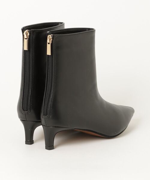 NANO universe(ナノユニバース)の「ポインテッドショートブーツ(ブーツ・レディース・ボルドー/ブラック・38/36/37)」の13枚目の写真