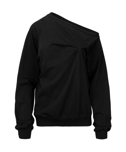 NACHE(ナチェ)の「NACHE/ナチェ/PINCHES L/S TEE(Tシャツ/カットソー・レディース・ブラック/アイボリー・0/1)」の7枚目の写真