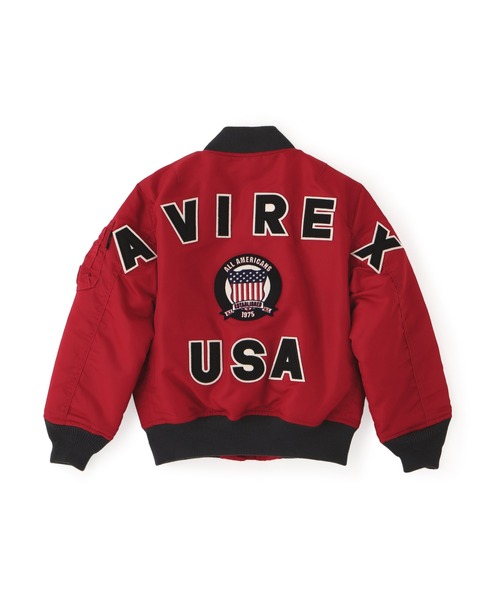 KIDS/50th Anniversary》MA-1 SIGNATURE BIG LOGO（MA-1