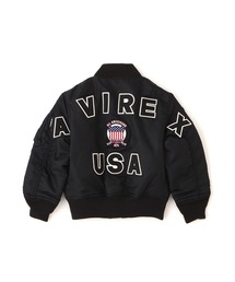 AVIREX（アヴィレックス）の「《KIDS/50th Anniversary》MA-1 SIGNATURE BIG LOGO（MA-1）」