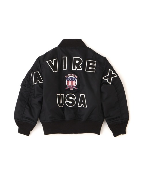 KIDS/50th Anniversary》MA-1 SIGNATURE BIG LOGO（MA-1