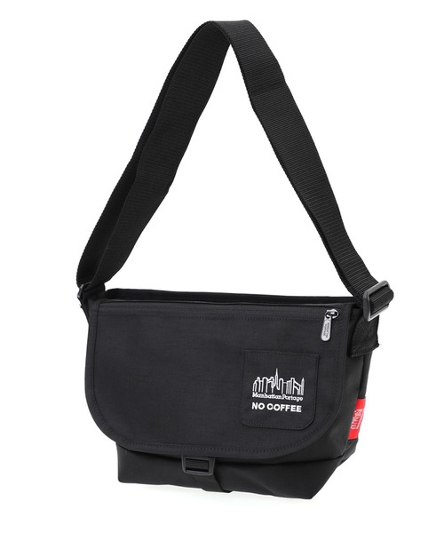 Manhattan Portage（マンハッタンポーテージ）の「NYLON MESSENGER BAG (SM) FZP NO COFFEE（メッセンジャーバッグ・メンズ・ブラック・SMALL）」の13枚目の写真