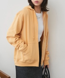 黄色パーカー 激安古着】 UNIQLO ユニクロ ジップアップパーカー アウター