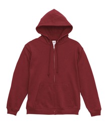 SETUP7｜セットアップセブンのパーカー（レッド/赤色系・ジップアップ