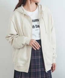 季節の変わり目にちょうどいい羽織り！【United Athle】8.8オンス オーセンティック スウェット フルジップパーカー 裏パイル 裏毛 ジップアップパーカー オーバーサイズ ビッグシルエット 5397