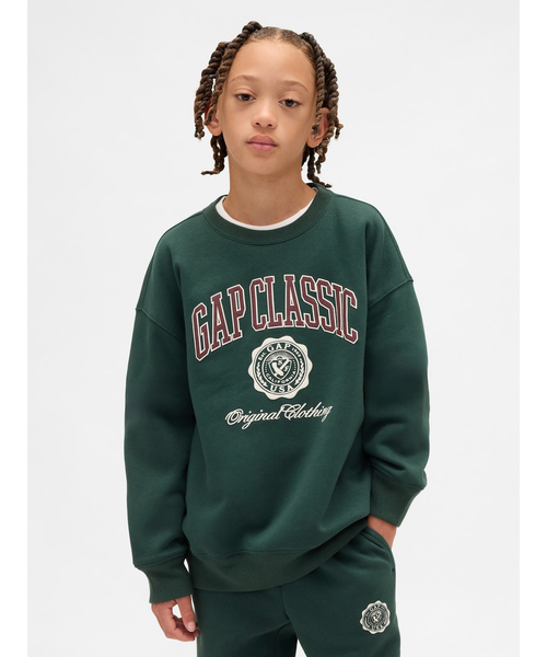 セール】ヴィンテージソフト リラックスフィット GAPロゴスウェット