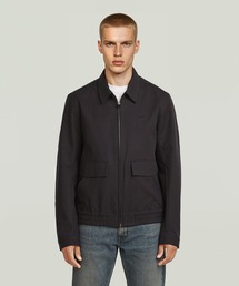 G-STAR（ジースター）の「Midnight Blouson/ベーシックスタイルワンポイントジップアップブルゾン（ブルゾン）」