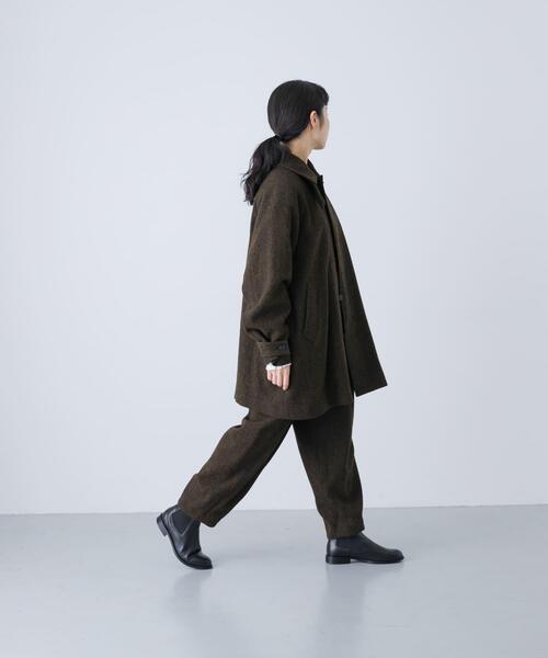 かぐれ（カグレ）の「Wool short coat（その他アウター・レディース・ブラウン/ベージュ・FREE）」の15枚目の写真