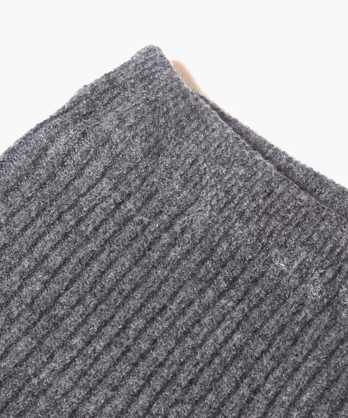 coca（coca）（コカ）の「縮絨ニットミニスカート（スカート・レディース・グレー/ネイビー・L/S/M）」の17枚目の写真