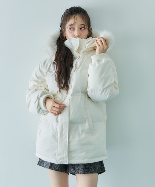 セール】マルチwayファーフード中綿ブルゾン（ブルゾン）｜archives