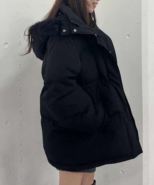 セール】マルチwayファーフード中綿ブルゾン（ブルゾン）｜archives