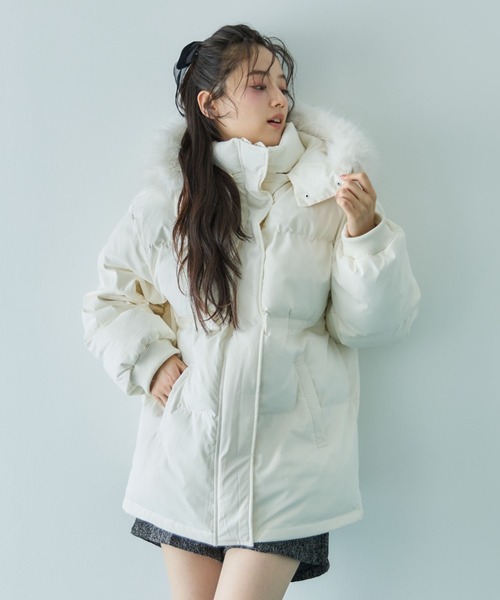 セール】マルチwayファーフード中綿ブルゾン（ブルゾン）｜archives